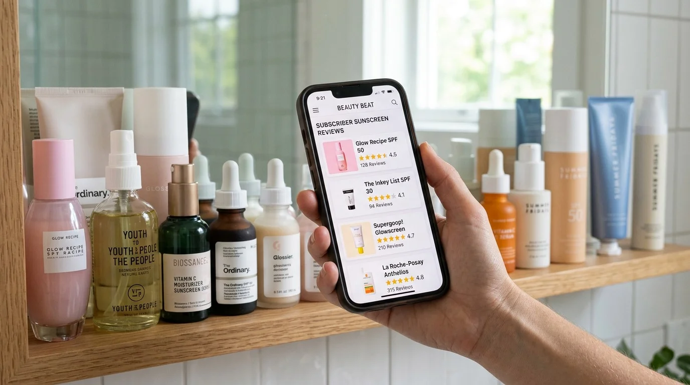 선크림 추천 순위