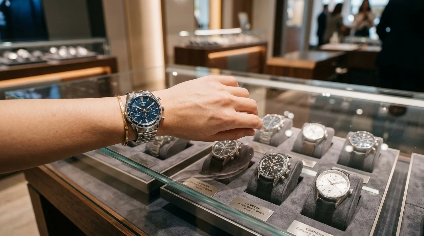 라이언 고슬링 태그호이어 시계