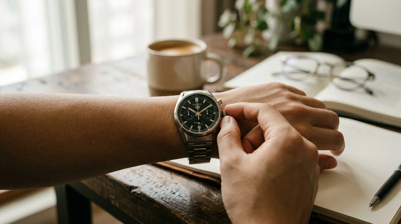 라이언 고슬링 태그호이어 시계