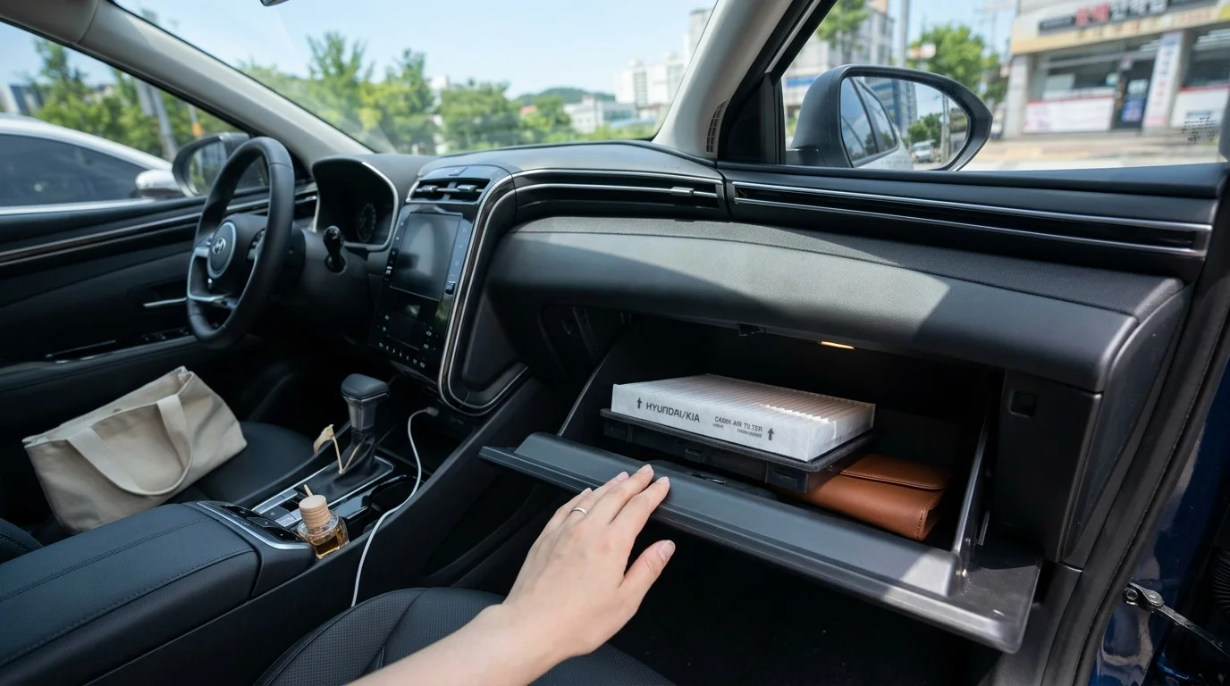 여름철 차량 에어컨 냄새 제거 방법