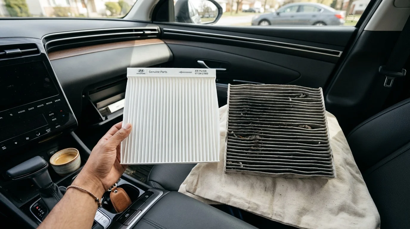 여름철 차량 에어컨 냄새 제거 방법