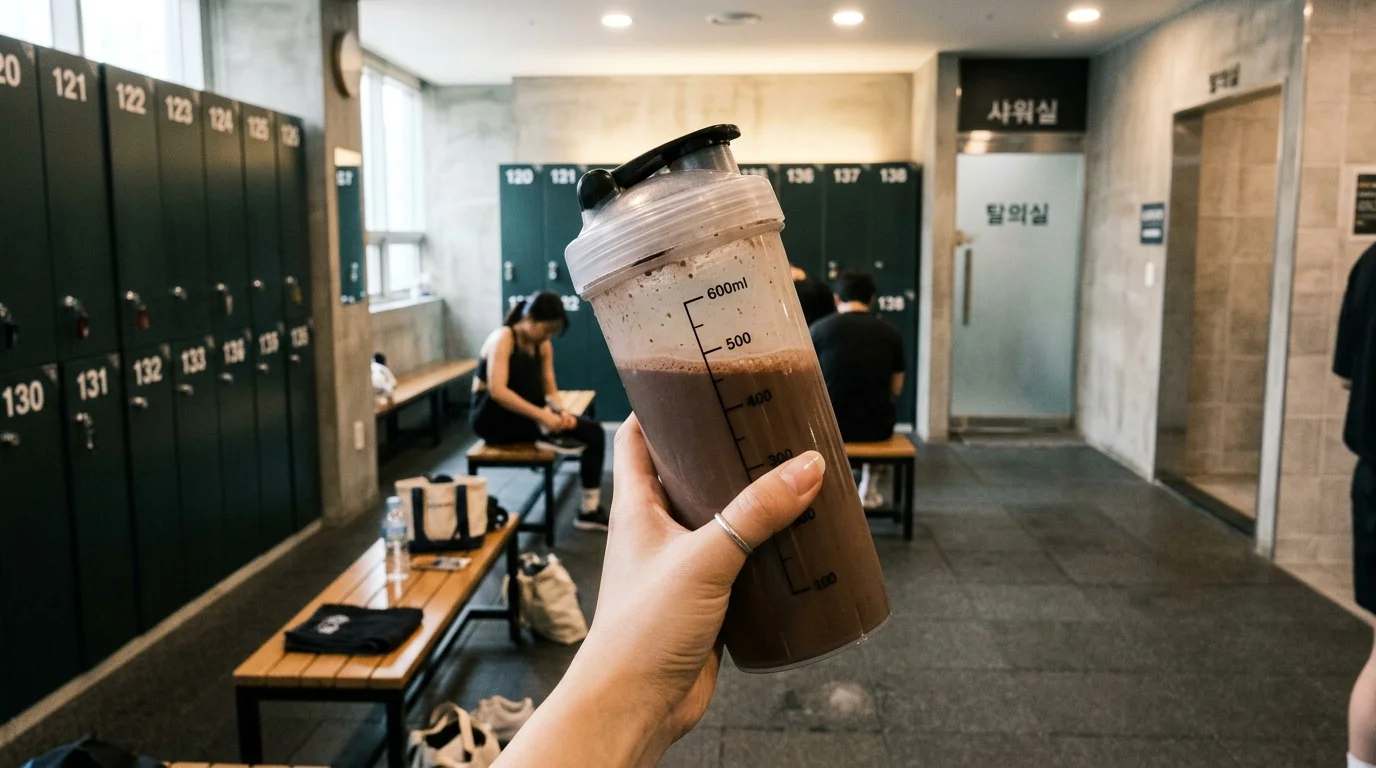 근육 성장 단백질 쉐이크 추천