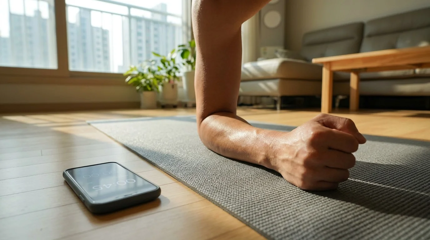 단기간 뱃살 빼는 운동 방법