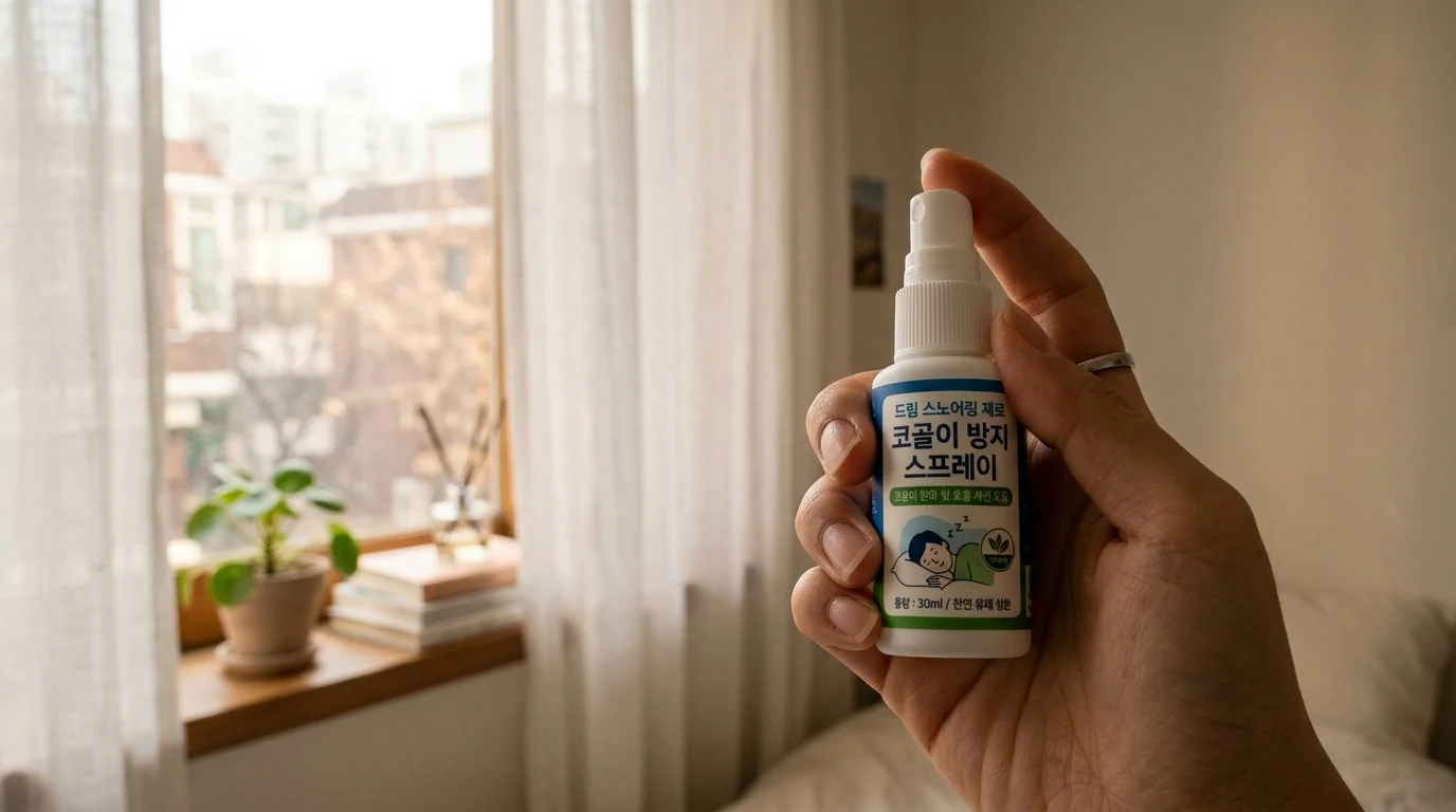 코골이 방지 스프레이 사용 후기