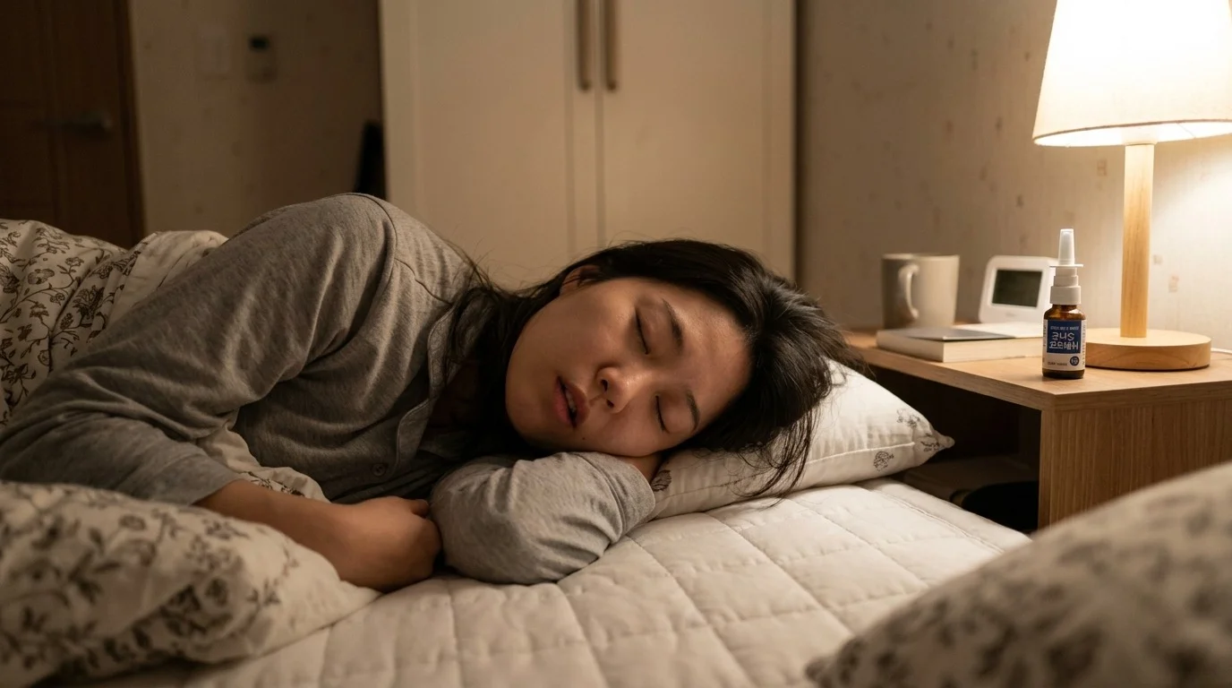 코골이 방지 스프레이 사용 후기