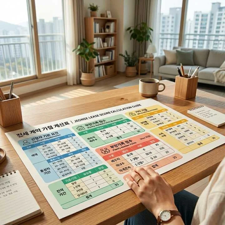 대구 청약 가점 계산 완벽 가이드, 무주택 기간 32점 따내기