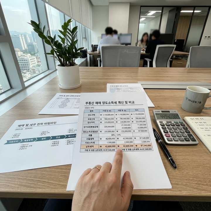 다주택자 양도세 중과 세율 계산