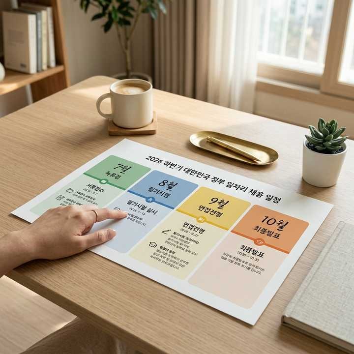 지방공무원 채용 일정 2026 하반기 완벽 가이드