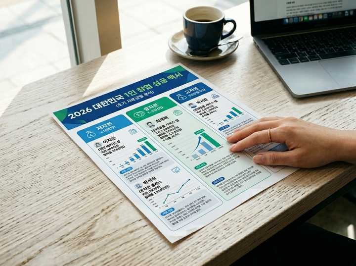 1인 창업 아이템 추천 2026 소자본