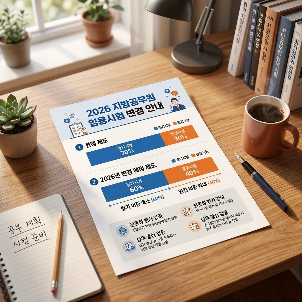 지방자치단체 공무원시험 변경사항 2026 완전 가이드