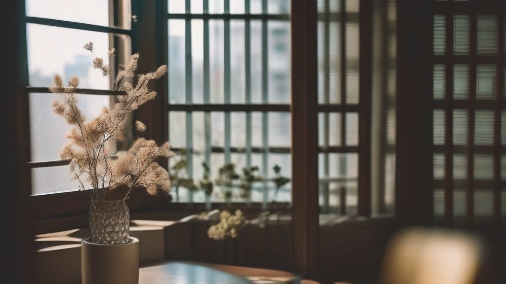 한국인 작가가 노트북으로 AI 글쓰기 도구를 사용하는 모습