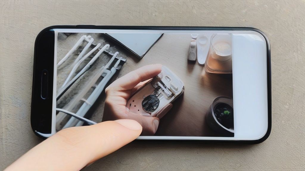 한국 가정집 거실에서 AI 스피커와 스마트 조명, 온도 조절기가 연동되어 작동하는 모습